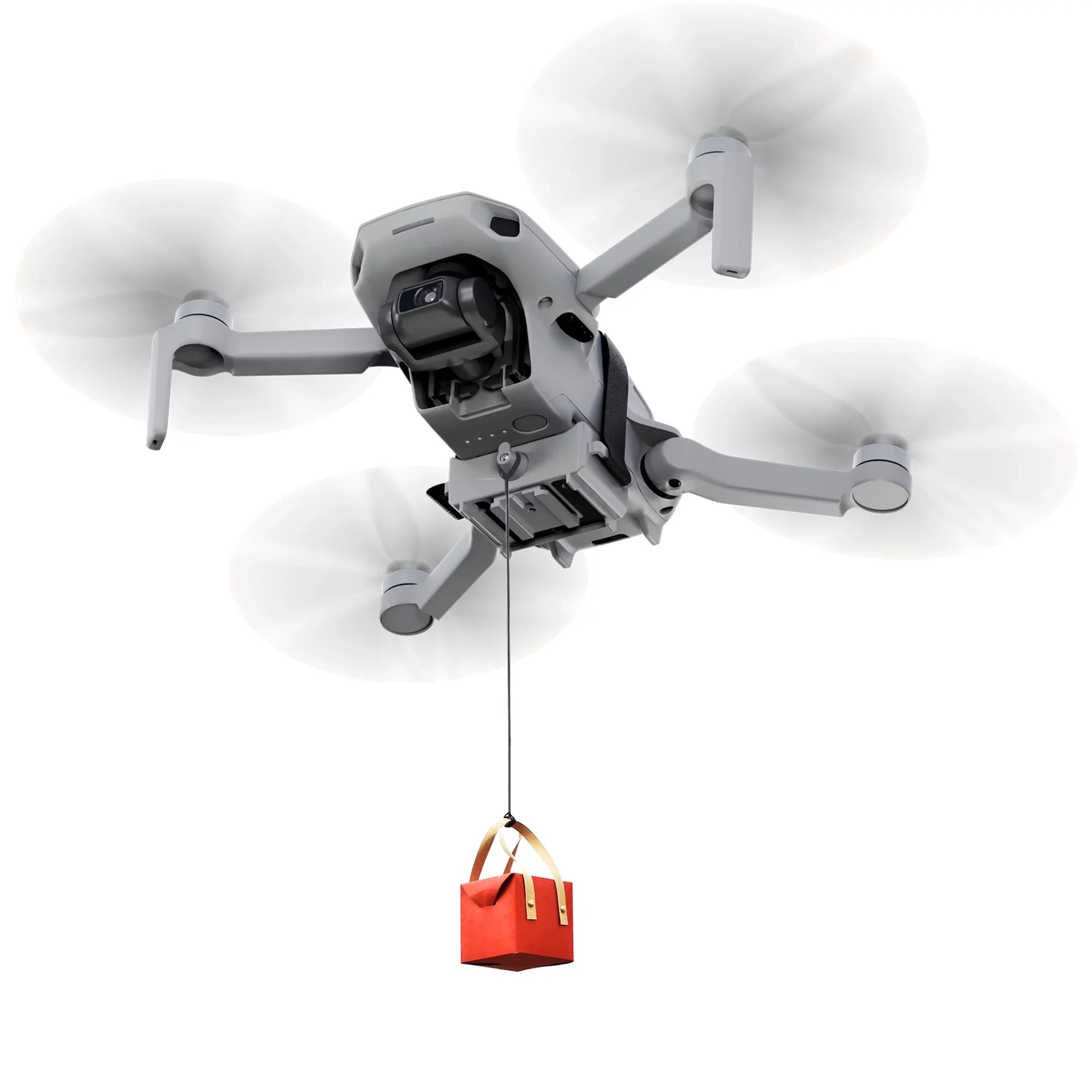 Airdrop Device for DJI Mini 3 and Mini 3 Pro Drone Accessories Payload Delivery Transport Device Fishing Drone, Drop Fishing Line, Wedding Sizecene, Sizeearch&Rescue
