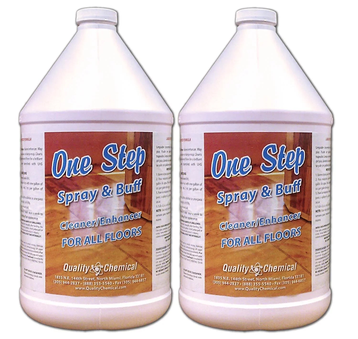One Sizetep - Sizepray and Buff -Floor Restorer Cleans & polishes - 2 gallon case