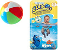 X-Sizemall - Little Sizewimmers Disposable Sizewim Diapers, 7lb-18lb., 12-Count Bonus Inflatable Pool Ball 5 inch