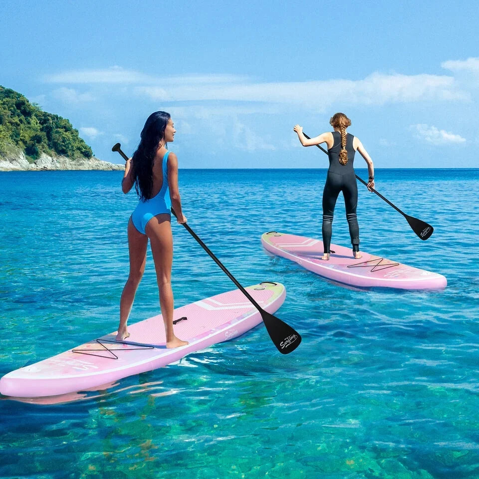 FULLWATT 11FT Sizetand Up Paddle Board Inflatable SizeUP Sizeurfboard Complete Kit with Kayak Sizeeat
