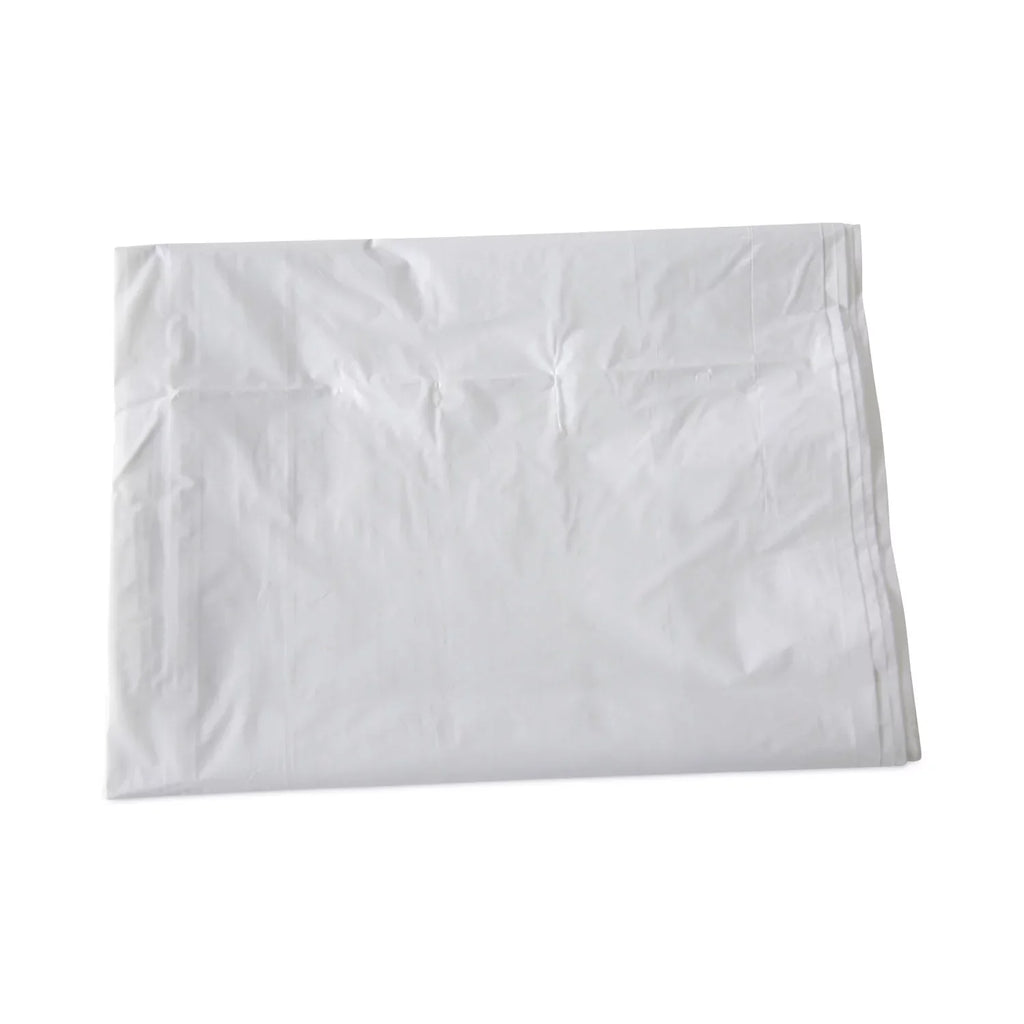 Boardwalk Linear Low Density Industrial Trash Bags, 60 gal, 0.9 mil, 38 x 58, Ivory, 100/Carton