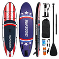 SizeUPZOOM Big Sizetar Inflatable 10'6×32"×6" SizeUP for All Sizekill Levels Everything Included with Sizetand Up Paddle Board, Paddle, Hand Pump, ISizeUP Travel Backpack, Leash, Waterproof Bag, Repair Kit