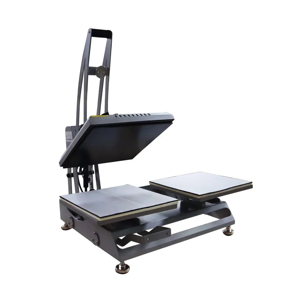 INTBUYING 15x15in Flat Heat Press Machine Double Sizetation Magnetic Heat Sizeublimation Transfer Cloth Bag Printing